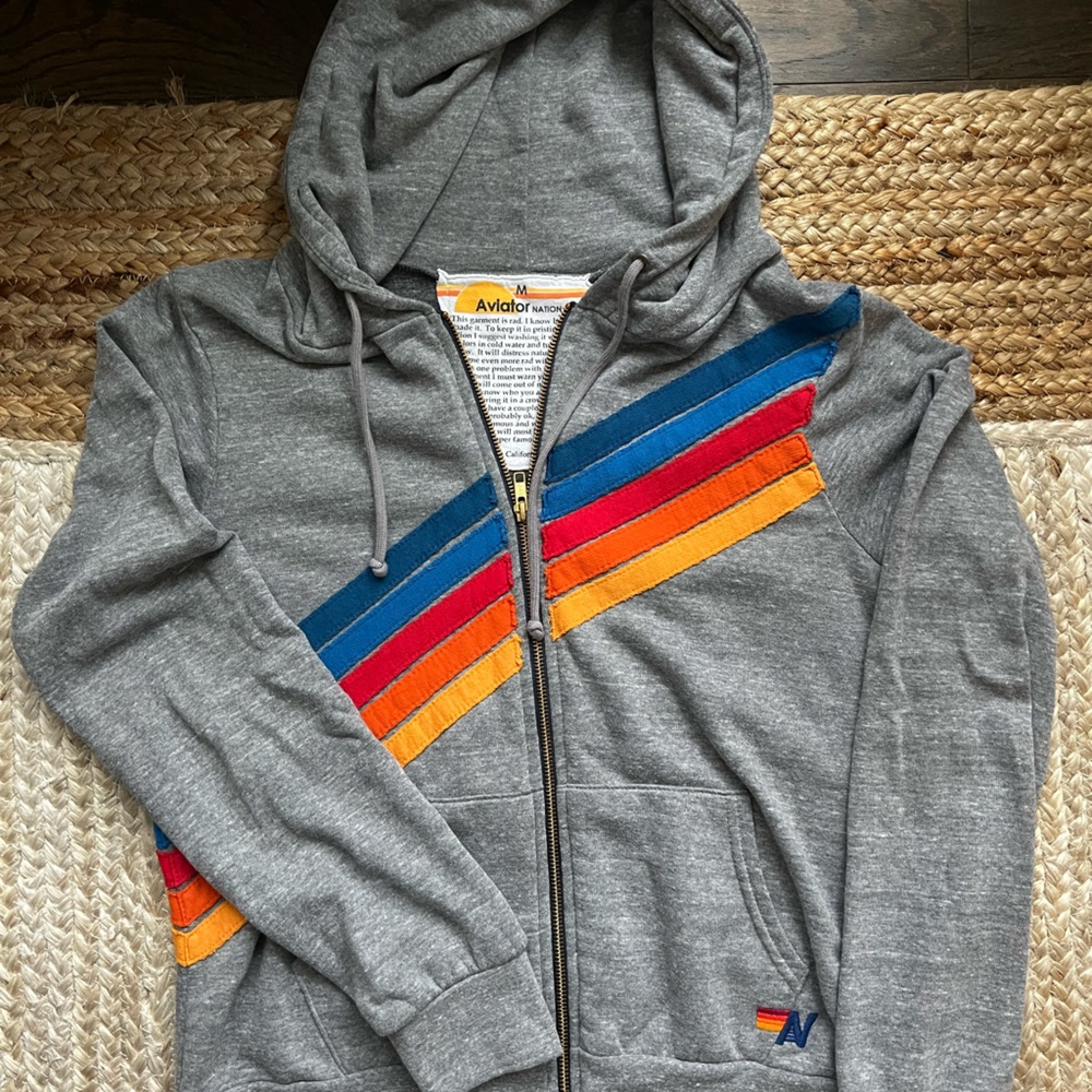 Aviator Nation Zip up Hoodie